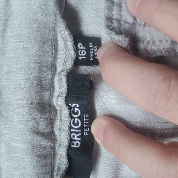 Briggs gray capris - Picture 4 of 7